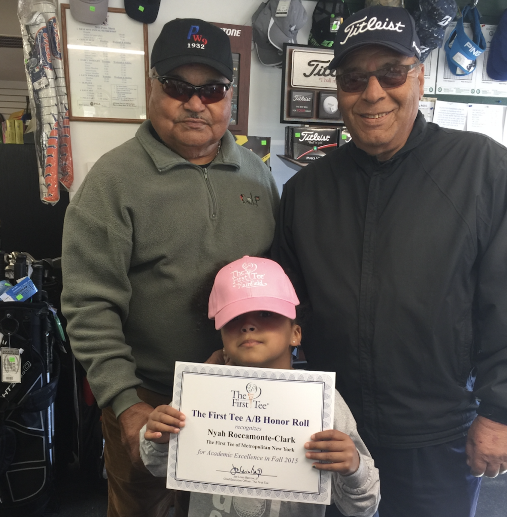 Nyah Roccamonte-Clark joined her first First Tee summer camp at 5.